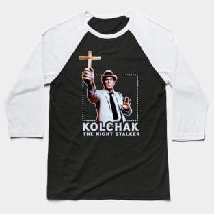 Kolchak The Night Stalker / Horror Fan Art Baseball T-Shirt